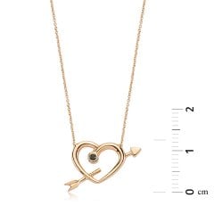 Safir Eros Aşk Etkisi Kolye