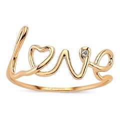Pırlanta Love Yüzük