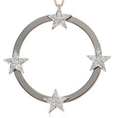 Pırlanta Quattuor Kolye | Glamour By Miracles