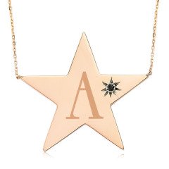 Safirli Ascella Kolye | Glamour By Miracles