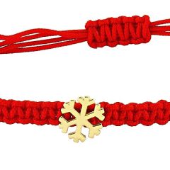 Altın Kar Tanesi Bileklik