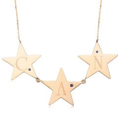 Safir Alfawaris Kolye | Glamour By Miracles