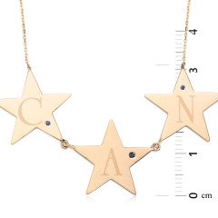 Safir Alfawaris Kolye | Glamour By Miracles