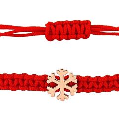 Altın Kar Tanesi Bileklik