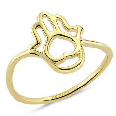 Altın Fatma Eli Yüzük