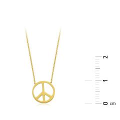 Altın Barış Kolye