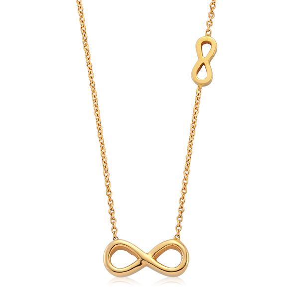 Altın Sonsuzluk Kolye