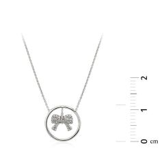 Pırlanta Fiyonk Kolye