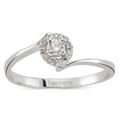 Tektaş Yüzük | 0,09 CT ve 0,05 CT Pırlanta