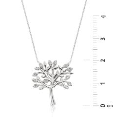 Pırlanta Hayat Ağacı Kolye
