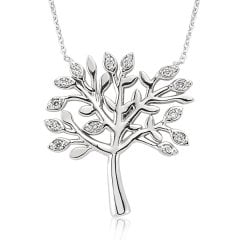 Pırlanta Hayat Ağacı Kolye