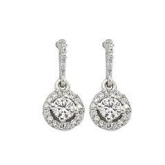 Tektaş Küpe | 0,13 CT ve 0,16 CT Pırlanta