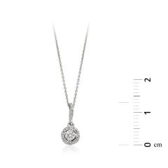 Tektaş Kolye | 0,05 CT ve 0,09 CT Pırlanta
