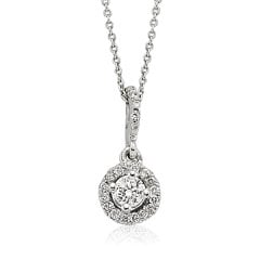 Tektaş Kolye | 0,05 CT ve 0,09 CT Pırlanta