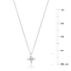 Pırlanta Tektaş Kolye | 0,12 CT