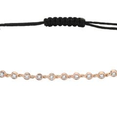 Pırlanta Su Yolu İpli Bileklik