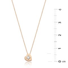 Pırlanta Tektaş Kolye | 0,06 CT