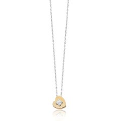 Pırlanta Tektaş Kolye | 0,06 CT