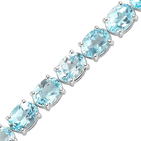 Blue Topaz Suyolu Bileklik