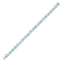 Blue Topaz Suyolu Bileklik