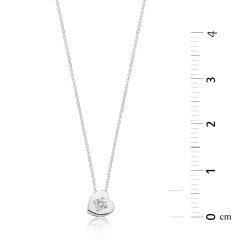 Pırlanta Tektaş Kolye | 0,06 CT