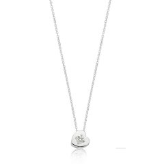 Pırlanta Tektaş Kolye | 0,06 CT