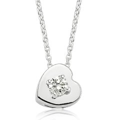 Pırlanta Tektaş Kolye | 0,06 CT