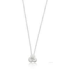 Pırlanta Tektaş Kolye | 0,06 CT
