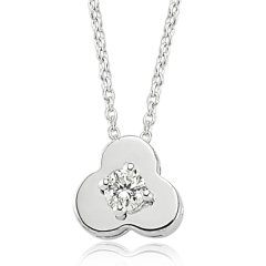 Pırlanta Tektaş Kolye | 0,06 CT