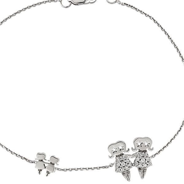 Pırlanta İkizler Burcu Bileklik