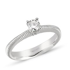 Tektaş Yüzük | 0,32 CT Pırlanta