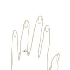 Tektaş Yüzük | 0,32 CT Pırlanta