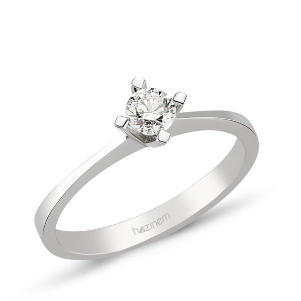 Tektaş Yüzük | 0,32 CT Pırlanta