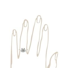 Pırlanta Yengeç Burcu Yüzük