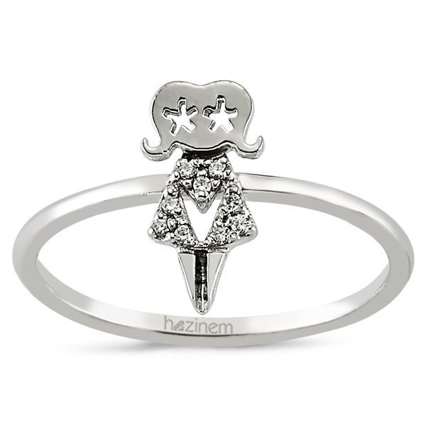 Pırlanta Başak Burcu Yüzük