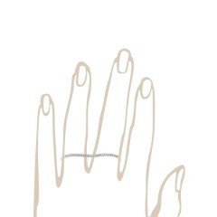 Pırlanta Çift Parmak Yüzük