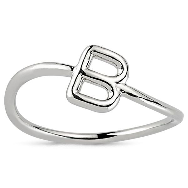 Altın B Harfi Yüzük