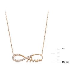 Pırlanta Sonsuzluk Annem Kolye