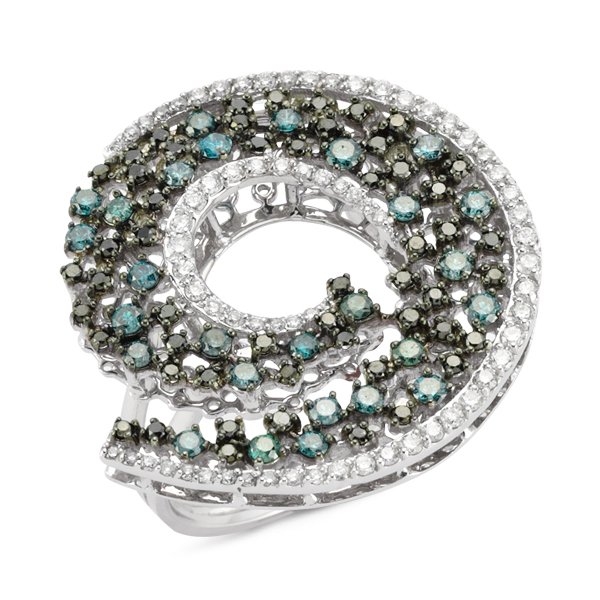 Pırlanta Salyangoz Yüzük