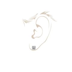 Pırlanta Tektaş Görünümlü Küpe