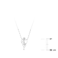 Pırlanta Fiyonk Kolye