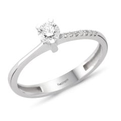 Tektaş Yüzük | 0,30 ve 0,05 CT Pırlanta