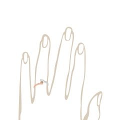 Tektaş Yüzük | 0,30 ve 0,05 CT Pırlanta