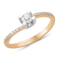 Tektaş Yüzük | 0,24 ve 0,11 CT Pırlanta