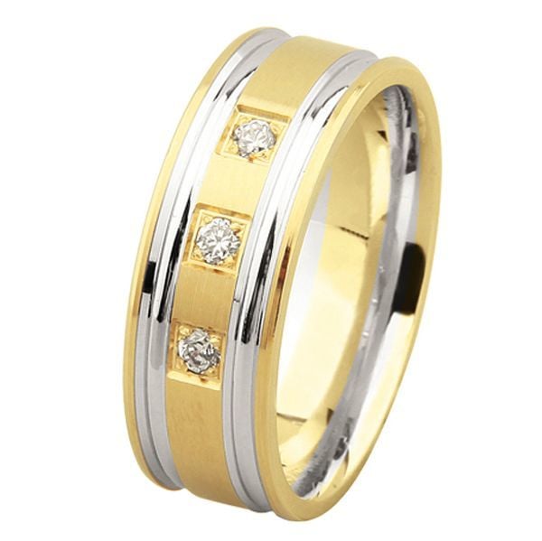 Queen Pırlantalı Alyans