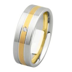 Gemina Pırlantalı Alyans