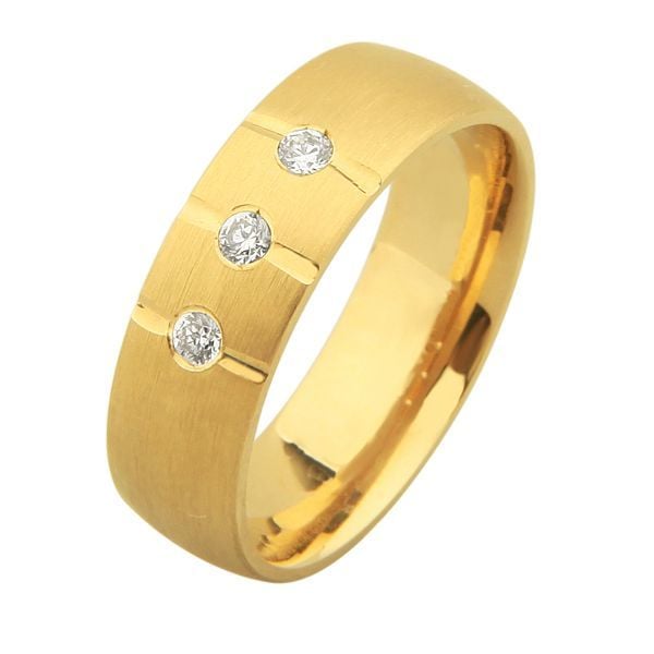 Fermement Pırlantalı Alyans