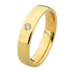 Tegmine Pırlantalı Alyans