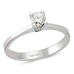 Tektaş Yüzük | 0,28 CT Pırlanta