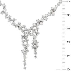 Pırlanta Salkım Kolye